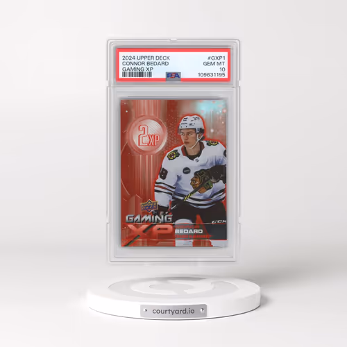 2024 Upper Deck Gaming XP #GXP1 Connor Bedard (PSA 10 GEM MINT)