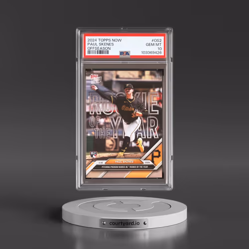 2024 Topps Now Offseason #OS2 Paul Skenes (PSA 10 GEM MINT)