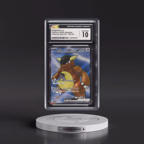 2023 Pokémon Card 151 #192/165 Kangaskhan ex - Super Rare Holo (CGC 10 GEM MINT)