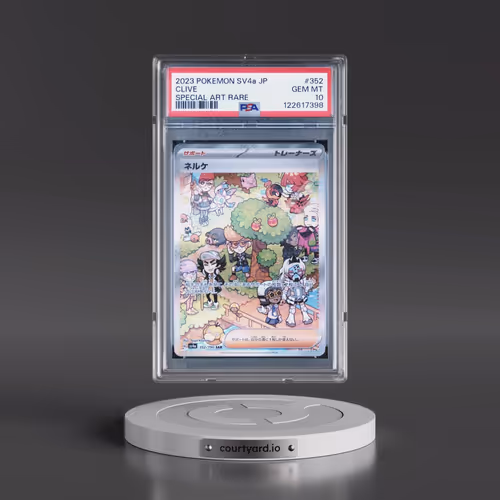 2023 Pokémon Sv4a-Shiny Treasure EX #352 Clive - Special Art Rare (PSA 10 GEM MINT)