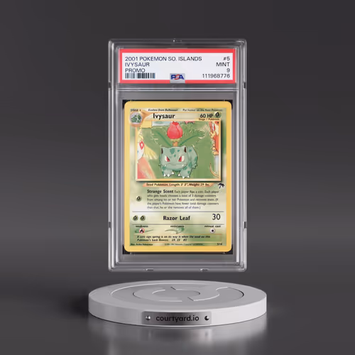 2001 Pokémon Southern Islands Promo #5 Ivysaur (PSA 9 MINT)