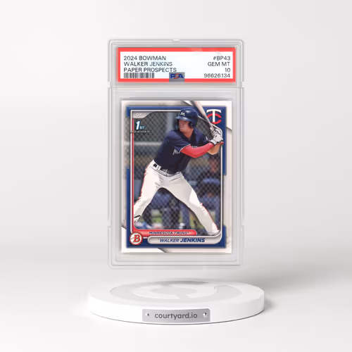 2024 Bowman Paper Prospects #BP43 Walker Jenkins (PSA 10 GEM MINT)