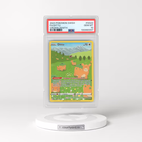 2023 Pokémon Sword and Shield Crown Zenith #GG22 Ditto - Full Art (PSA 10 GEM MINT)