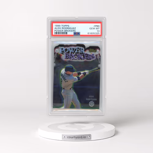 1999 Topps Power Brokers #PB6 Alex Rodriguez (PSA 10 GEM MINT)