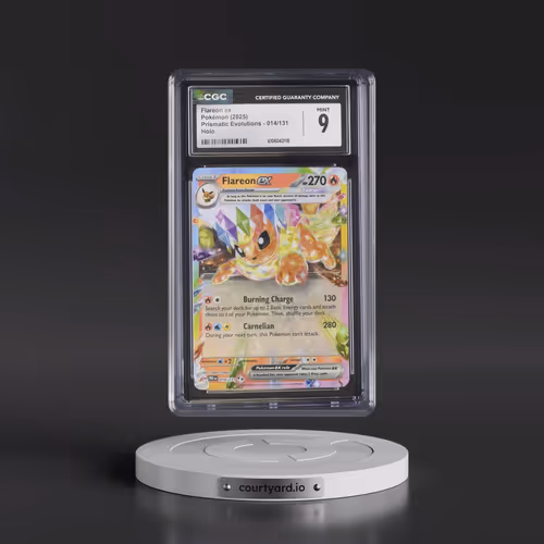 2024 Prismatic Evolutions - PRE EN #014/131 Flareon ex - Holo (CGC 9 MINT)