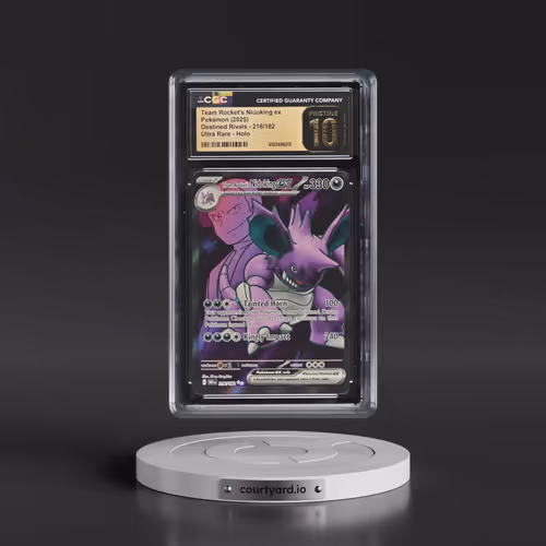 2025 Destined Rivals - DRI EN #216/182 Team Rocket's Nidoking ex - Ultra Rare Holo (CGC 10 PRISTINE)
