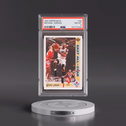 1991 Upper Deck #69 Michael Jordan (PSA 8 NM-MT)