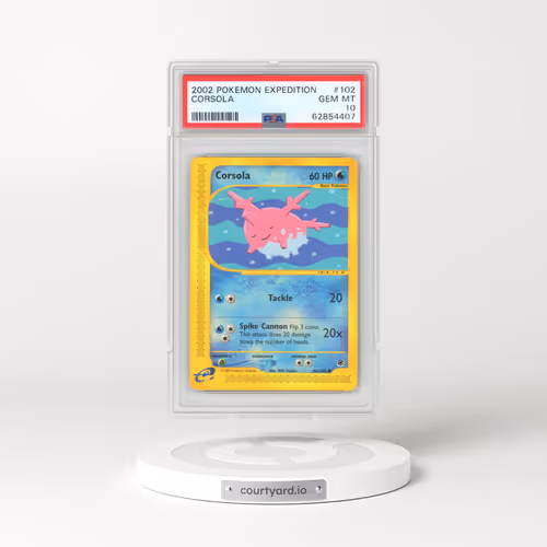 2002 Expedition #102 Corsola (PSA 10 GEM MINT)