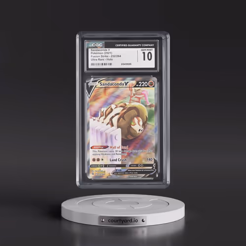 2019 Fusion Strike #252/264 Sandaconda V - Ultra Rare Holo (CGC 10 GEM MINT)
