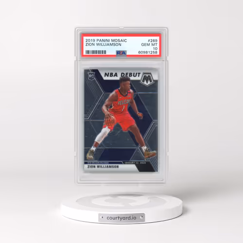 2019 Panini Mosaic #269 Zion Williamson (PSA 10 GEM MINT)
