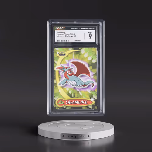 2004 Advanced Challenge #59 Salamence (CGC 9 MINT)
