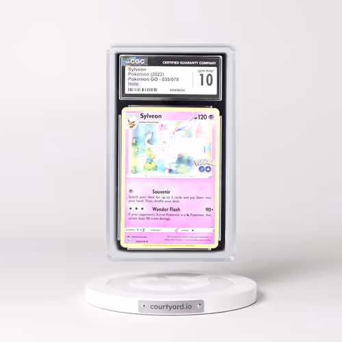 2022 Pokémon GO #035/078 Sylveon - Holo (CGC 10 GEM MINT)