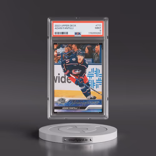 2023 Upper Deck #711 Adam Fantilli (PSA 9 MINT)