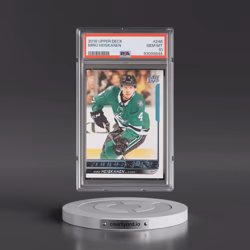 2018 Upper Deck #246 Miro Heiskanen (PSA 10 GEM MINT)