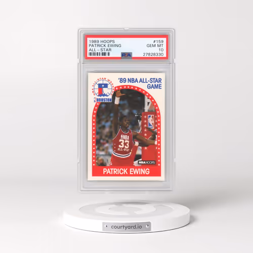 1989 Hoops #159 Patrick Ewing - All-Star (PSA 10 GEM MINT)