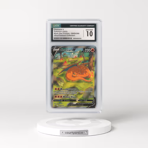 2017 Black Star Promos - Sword & Shield #260 Charizard V - Holo Ultra-Premium Collection (CGC 10 GEM MINT)
