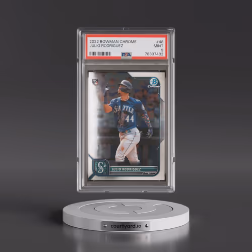 2022 Bowman Chrome #48 Julio Rodriguez (PSA 9 MINT)