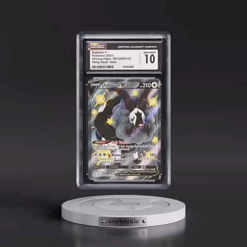 2021 Shining Fates #SV120/SV122 Dubwool V - Shiny Vault Holo (CGC 10 GEM MINT)