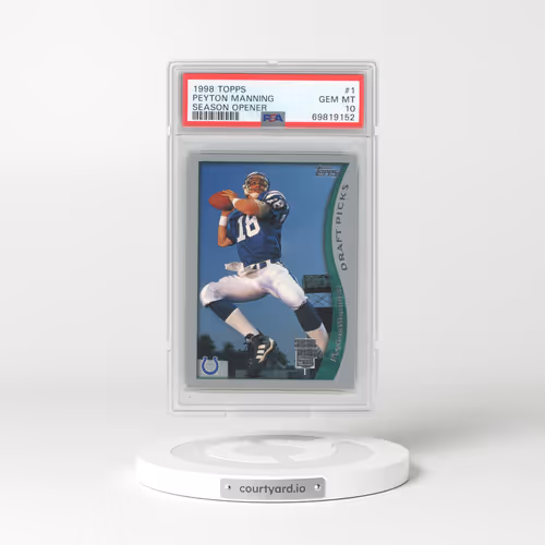 1998 Topps Season Opener #1 Peyton Manning (PSA 10 GEM MINT)