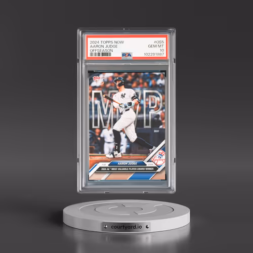 2024 Topps Now Offseason #OS5 Aaron Judge (PSA 10 GEM MINT)