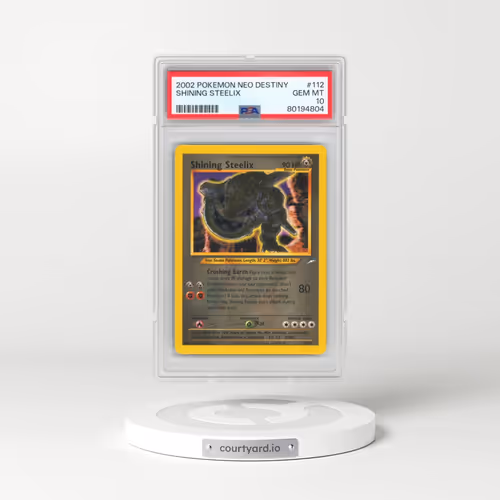 2002 Pokémon Neo Destiny #112 Shining Steelix - Holo (PSA 10 GEM MINT)