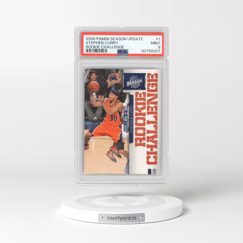 2009 Panini Season Update Rookie Challenge #1 Stephen Curry (PSA 9 MINT)