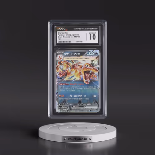 2023 Shiny Treasure ex #115/190 Charizard ex - Holo (CGC 10 GEM MINT)