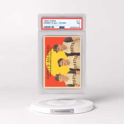 1959 Topps #17 Danny's All-Stars (PSA 7 NM)