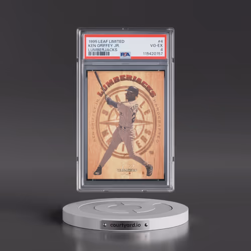 1995 Leaf Limited Lumberjacks #4 Ken Griffey Jr (PSA 4 VG-EX)