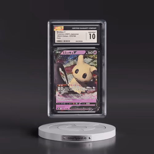 2021 VMAX Climax #076/184 Mimikyu V - Holo (CGC 10 GEM MINT)