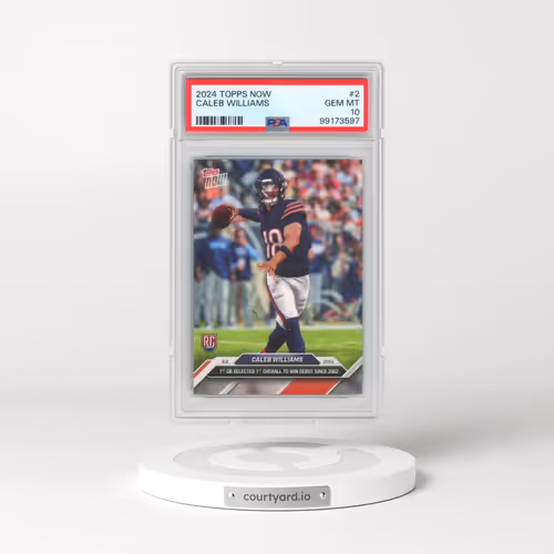 2024 Topps Now #2 Caleb Williams (PSA 10 GEM MINT)