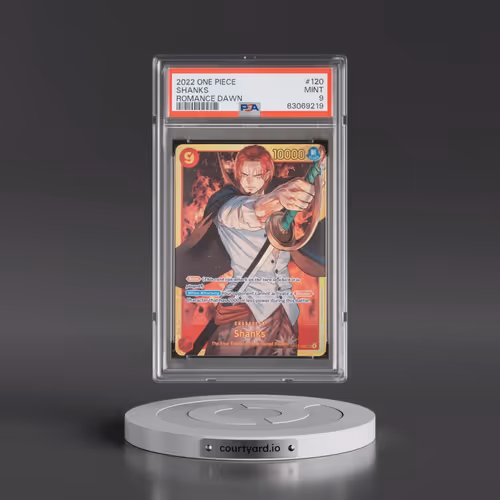 2022 One Piece Romance Dawn #120 Shanks (PSA 9 MINT)