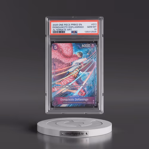 2025 One Piece PRB02-Premium Booster -One Piece Card the Best- Vol.2 #011 Donquixote Doflamingo - Al