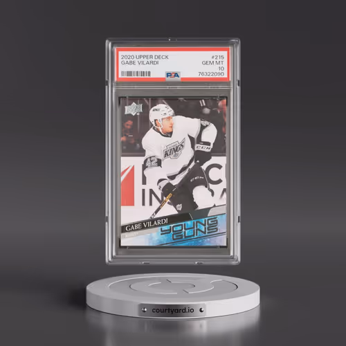 2020 Upper Deck #215 Gabe Vilardi (PSA 10 GEM MINT)