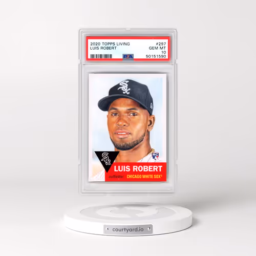 2020 Topps Living #297 Luis Robert (PSA 10 GEM MINT)