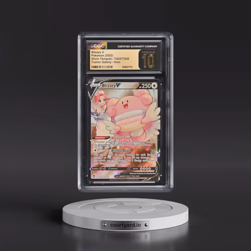 2022 Silver Tempest #TG22/TG30 Blissey V - Trainer Gallery Holo (CGC 10 PRISTINE)