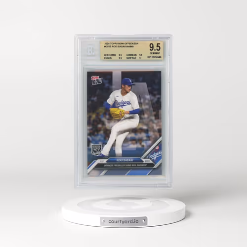 2024 Topps Now Offseason #OS13 Roki Sasaki (BGS 9.5 GEM MINT)