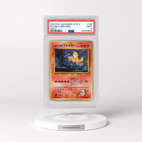 1999 Pokémon Gym 2 #146 Blaine's Moltres - Holo (PSA 9 MINT)