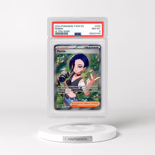 2024 Pokémon Twm EN-Twilight Masquerade #209 Perrin - Ultra Rare (PSA 8 NM-MT)