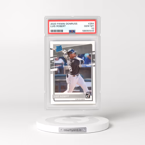 2020 Panini Donruss #264 Luis Robert (PSA 10 GEM MINT)