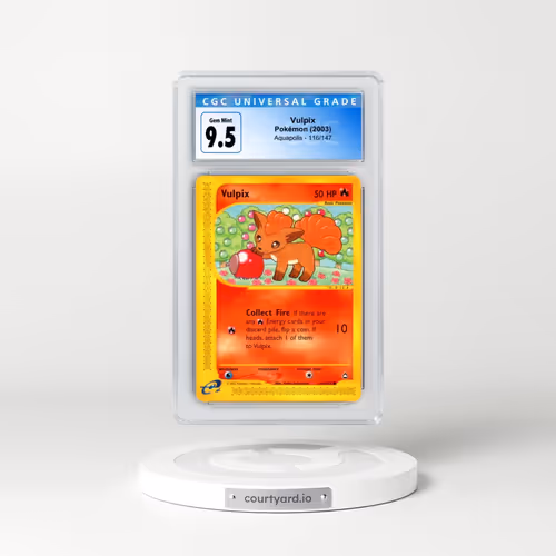 2003 Aquapolis #116/147 Vulpix (CGC 10 GEM MINT)