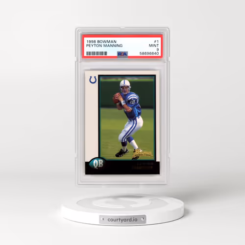 1998 Bowman #1 Peyton Manning (PSA 9 MINT)