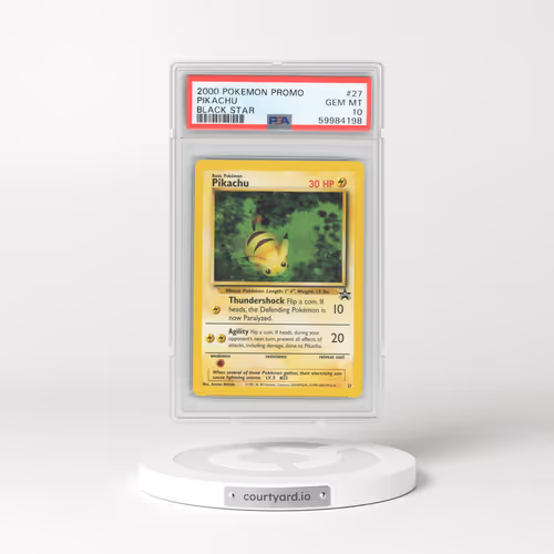 1999 Black Star Promos #27 Pikachu - The Power of One (PSA 10 GEM MINT)