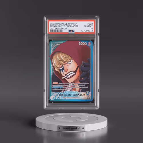 2023 One Piece Awakening of the New Era #022 Donquixote Rosinante - Alternate Art (PSA 10 GEM MINT)