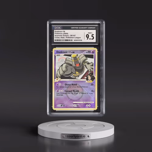 2009 Supreme Victors #26/147 Dusknoir FB - Pokémon League Crosshatch Holo (Cross. Holo) (CGC 9.5 MIN