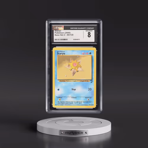 2000 Base Set 2 #95/130 Staryu (CGC 8 NM-MT)