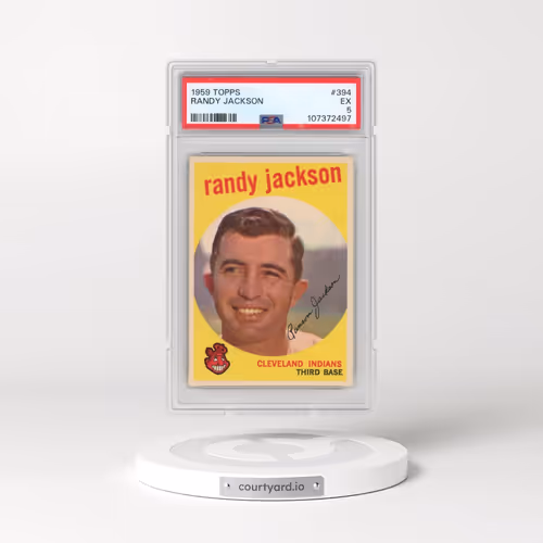 1959 Topps #394 Randy Jackson (PSA 5 EX)