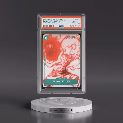 2024 One Piece Starter Deck ST16-Green Uta #061 Monkey D. Luffy (PSA 10 GEM MINT)