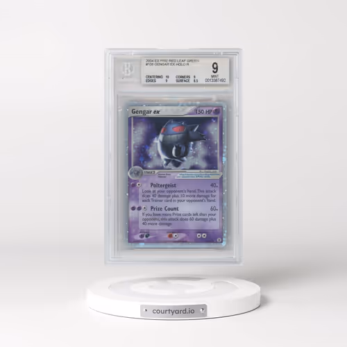 2004 EX Fire Red & Leaf Green #108 Gengar ex - Holo (BGS 9 MINT)