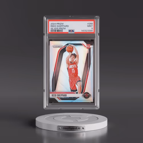 2024 Panini Prizm #268 Reed Sheppard - Silver Prizm (PSA 9 MINT)